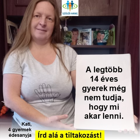 A legtöbb 14 éves gyerek még nem tudja, hogy mi akar lenni