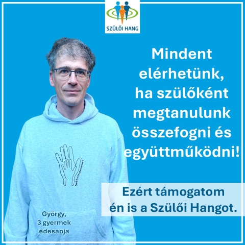 Mindent elérhetünk, ha szülőként megtanulunk összefogni és együttműködni